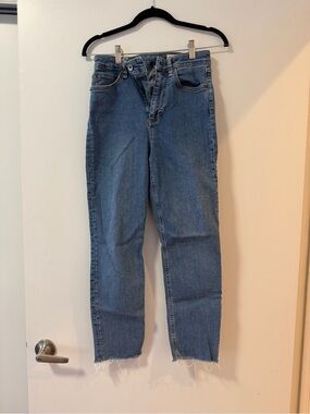 Rag and Bone High-Rise Women's Cigarette Denim Jeans